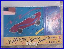 Original 1981 Rolling Stones American Tour Concert Poster