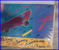 Original 1981 Rolling Stones American Tour Concert Poster