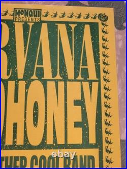 Original 1991 Nirvana Mudhoney Concert Poster 11x17 Cobain offest print PSC Original 1991 Nirvana Mudhoney Concert Poster 11x17 Cobain offest print PSC