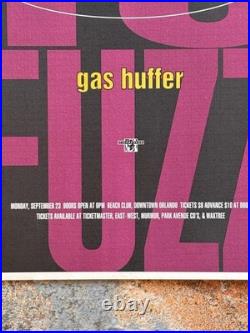 Original 1996 Mudhoney / Gas Huffer Concert Poster Orlando Promoter Copy