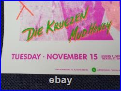 Original 1st Print- Sonic Youth- Fillmore 1988-F63- MINT