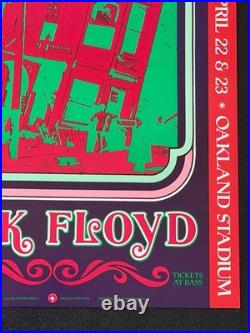 Original 4/20/89 Pink Floyd Concert Poster From one of their rare original tours