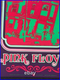 Original 4/20/89 Pink Floyd Concert Poster From one of their rare original tours