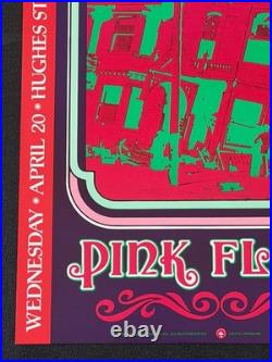 Original 4/20/89 Pink Floyd Concert Poster From one of their rare original tours