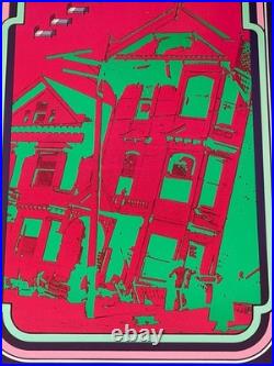 Original 4/20/89 Pink Floyd Concert Poster From one of their rare original tours