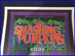 Original AE- The Smashing Pumpkins-Vancouver Jan 1996 Poster-Signed Bob Masse