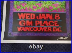 Original AE- The Smashing Pumpkins-Vancouver Jan 1996 Poster-Signed Bob Masse