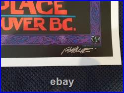 Original AE- The Smashing Pumpkins-Vancouver Jan 1996 Poster-Signed Bob Masse