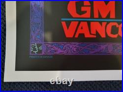 Original AE- The Smashing Pumpkins-Vancouver Jan 1996 Poster-Signed Bob Masse