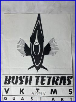 Original Bush Tetras Berkeley Square 1981 Concert Poster VKTMS Quasi Art Punk