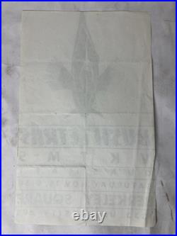 Original Bush Tetras Berkeley Square 1981 Concert Poster VKTMS Quasi Art Punk