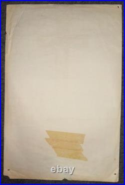 Original Concert Poster DEAD KENNEDYS Sirens Bad Brains BONDS NYC 1981