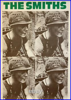Original Concert Poster The Smiths 1985 Meat Is Murder
