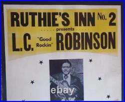 Original Concert Poster-l. C Good Rockinrobinson Ruthies-berkeley-tilghman 1971