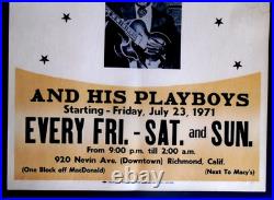 Original Concert Poster-l. C Good Rockinrobinson Ruthies-berkeley-tilghman 1971