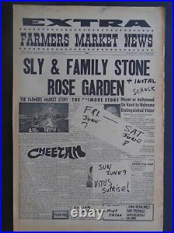 Original Concert Posters Big Show-shrine Flatt & Scruggs-cheetah Sky Forest-bank