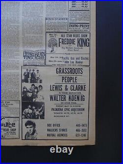 Original Concert Posters Electric Carnaval Buffalo Springfield Kaliedoscope Leon