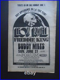 Original Concert Posters Electric Carnaval Buffalo Springfield Kaliedoscope Leon