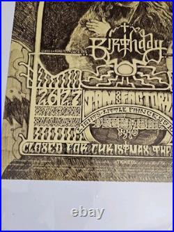 Original DELANEY & BONNIE Concert Poster BG 262 FILLMORE concert So Laid Back