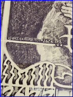 Original DELANEY & BONNIE Concert Poster BG 262 FILLMORE concert So Laid Back