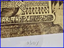 Original DELANEY & BONNIE Concert Poster BG 262 FILLMORE concert So Laid Back