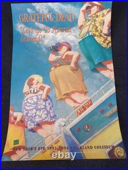 Original Grateful Dead -1993 Poster- Oakland CA- Mint 1st Print BGP85