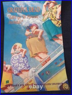 Original Grateful Dead -1993 Poster- Oakland CA- Mint 1st Print BGP85