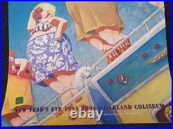 Original Grateful Dead -1993 Poster- Oakland CA- Mint 1st Print BGP85