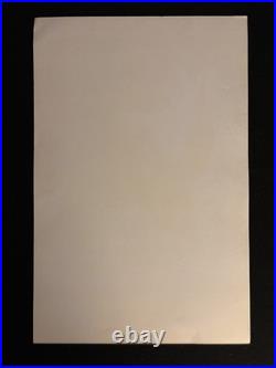 Original Ozzy Osbourne 1983 Bark At The Moon Concert Tour Poster-motley Crue