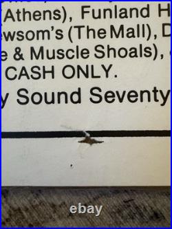 Original Parliament Funkadelic Concert Poster Von Braun Civic Center-Late 70's