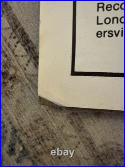 Original Parliament Funkadelic Concert Poster Von Braun Civic Center-Late 70's