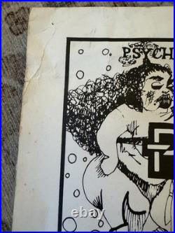 Original Parliament Funkadelic Concert Poster Von Braun Civic Center-Late 70's