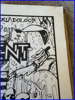 Original Parliament Funkadelic Concert Poster Von Braun Civic Center-Late 70's