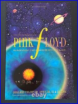 Original Pink Floyd Concert Poster From one of their rare original tours BGP