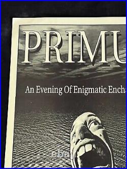 Original Primus Concert Poster From The 1990's Off White