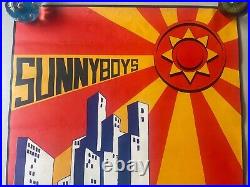 Original Rare 1981 SunnyBoys Building Gig Concert Poster