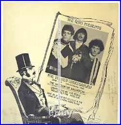 Original VELVET UNDERGROUND Woodrose Ballroom concert poster #1 06/13 & 14/1969