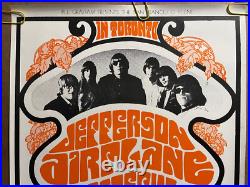 Original Vintage Poster Jefferson Airplane and Grateful Dead Concert REPRINT