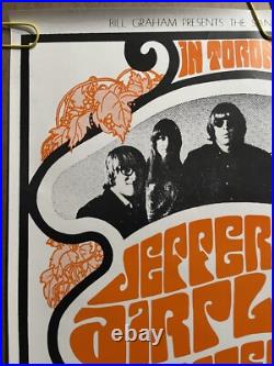 Original Vintage Poster Jefferson Airplane and Grateful Dead Concert REPRINT