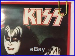 Original Vintage Poster KISS US Tour Aucoin Promotion 1976 American Concert 70s