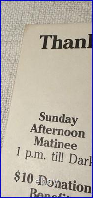 Original Willie Nelson Concert Poster-San Angelo Texas 1987-Rare