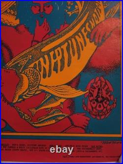 Original/rare Moby Grape & The Charlatans Concert Poster