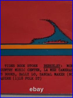 Original/rare Moby Grape & The Charlatans Concert Poster