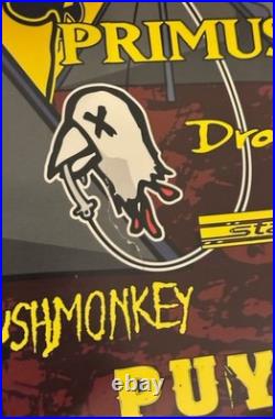 Ozzfest 1999 Concert Poster Black Sabbath Slipknot Rob Zombie Primus Deftones