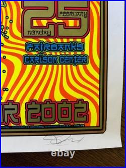 Ozzy Osbourne Alaska Tour 2002 Original Concert Poster Unframed Signed Ozzy Osbourne Alaska Tour 2002 Original Concert Poster Unframed Signed