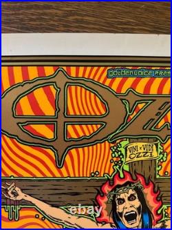 Ozzy Osbourne Alaska Tour 2002 Original Concert Poster Unframed Signed
