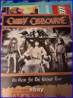 Ozzy Osbourne Original Louisville Gardens Concert Poster