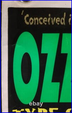 Ozzy Osbourne Type O Negative Sepultura Concert Poster 1996 Jermaine Numbered