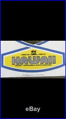 PEARL JAM 1998 AMES BROS ORIGINAL MAUI HAWAII CONCERT POSTER 1st Printing. RARE