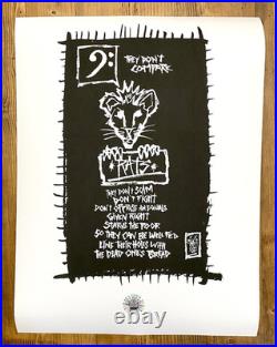 PEARL JAM Concert Poster NASHVILLE Sept. 16, 2022 Screen Print -Brad Klausen